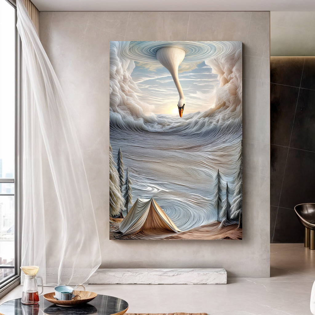 Surrealism Painting Wall Art-0