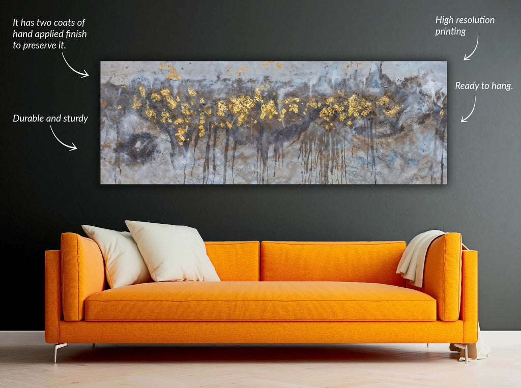 Fine Art- Abstract Trees Canvas-Artwork-Wall ART-2