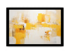 Yellow Abstract Painting Canvas Art Print-7