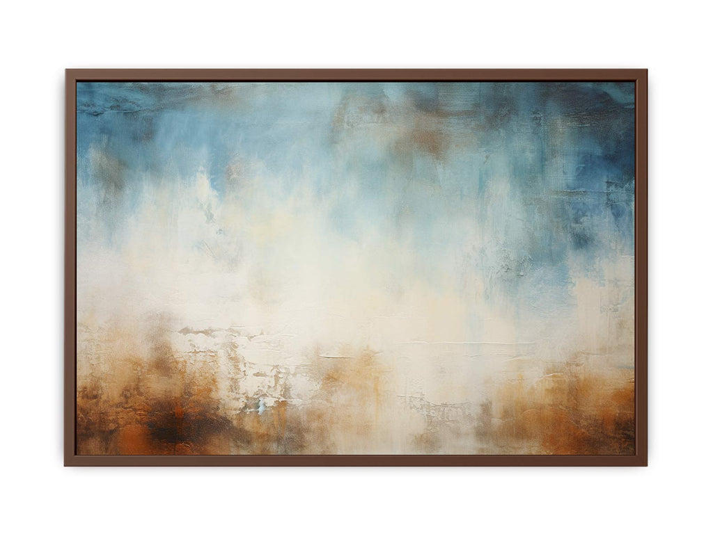 Blue Brown Art  Canvas Art Painting-6