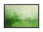Green Abstract Painting Canvas Art Print-4
