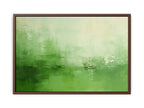 Green Abstract Painting Canvas Art Print-6