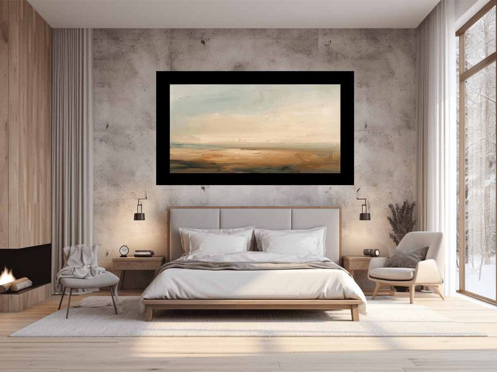 Abstract Sky Painting  Canvas Art Print-1