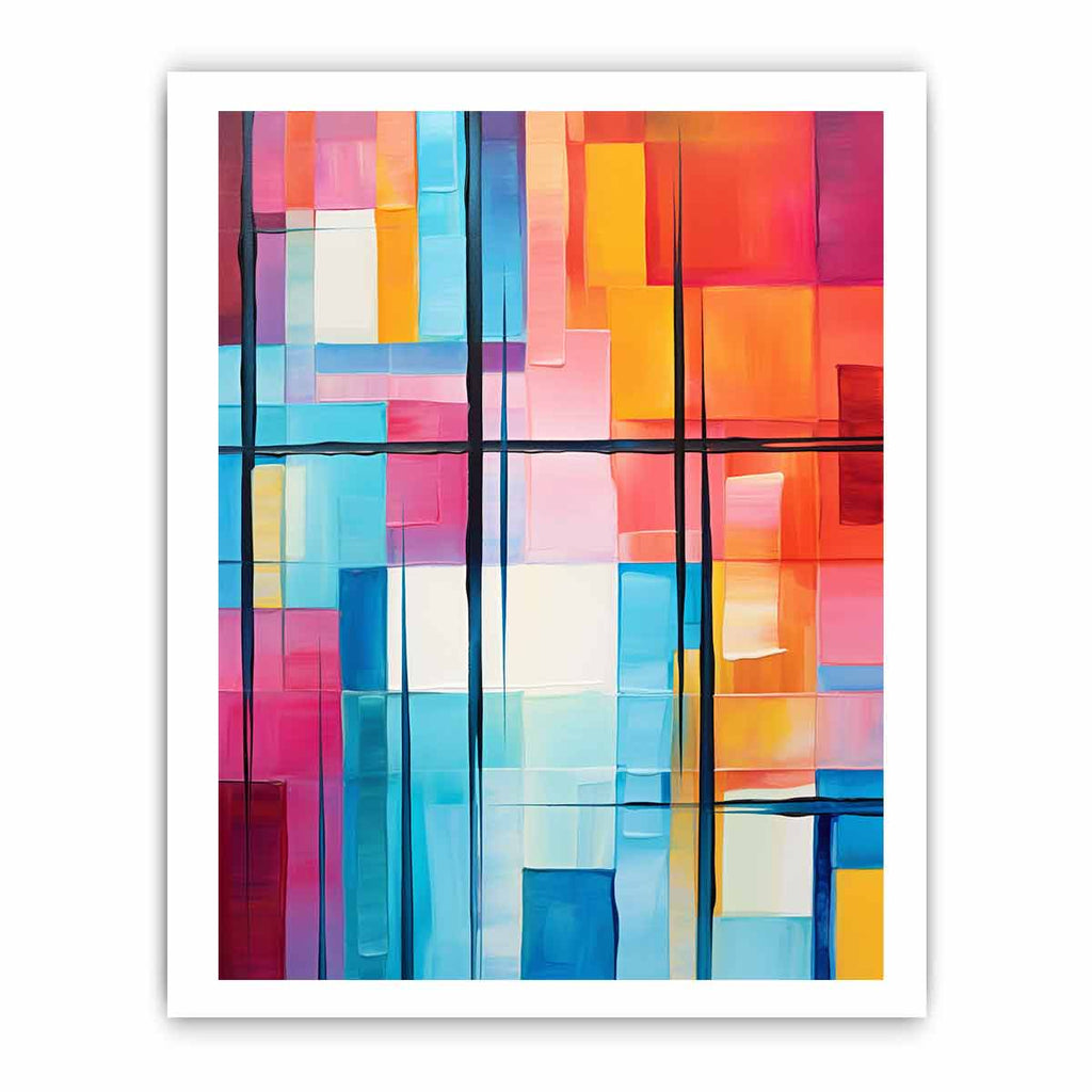 Modern Abstract Painting  Art Canvas Art Print-8