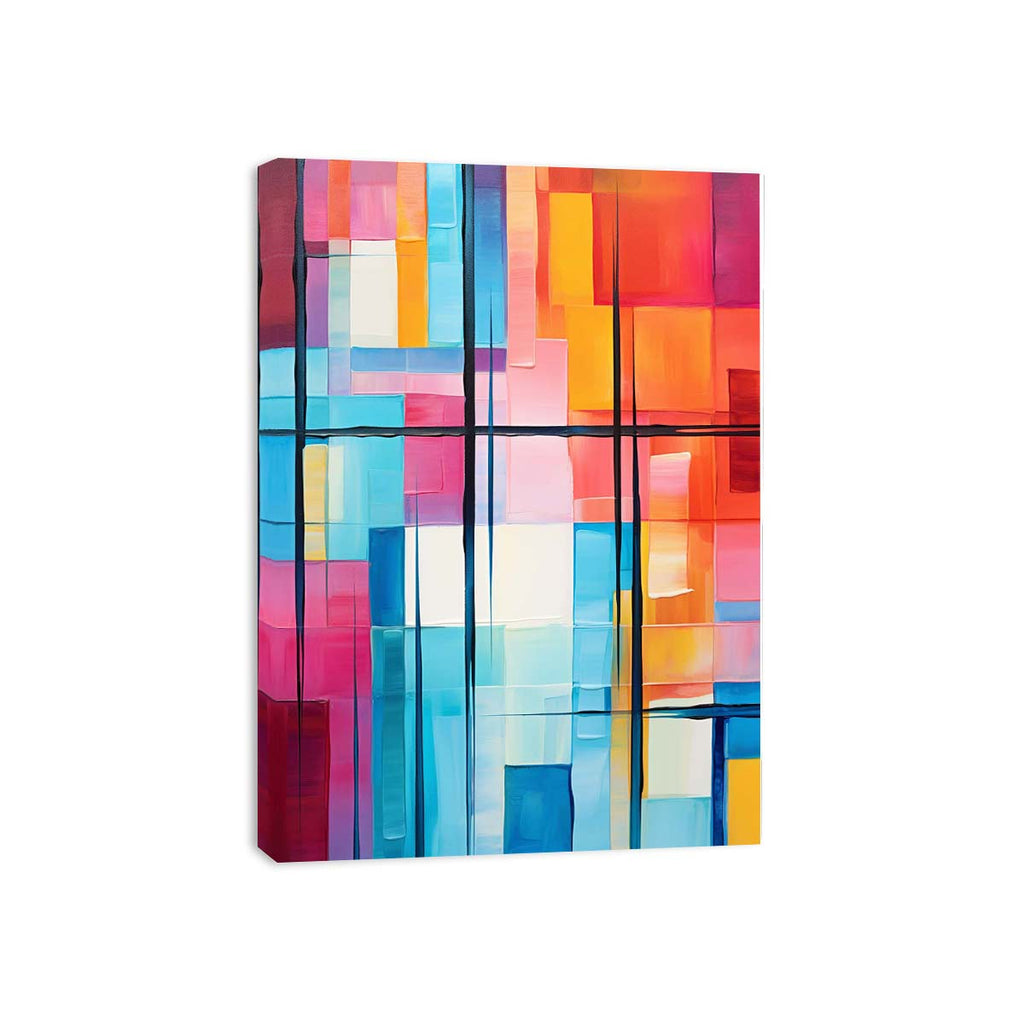 Modern Abstract Painting  Art Canvas Art Print-3