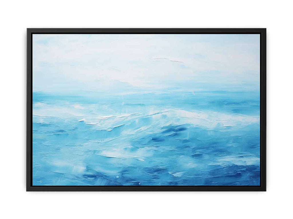 Ocean Abstract Artwork Canvas Art Print-4