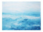 Ocean Abstract Artwork Canvas Art Print-0