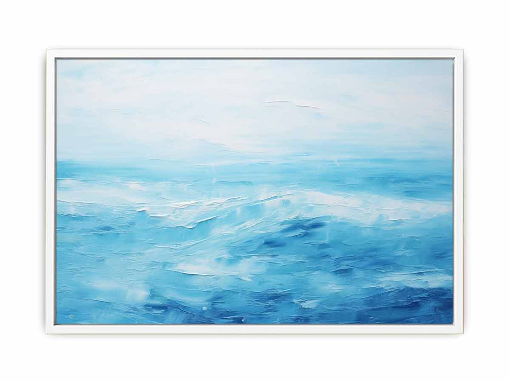 Ocean Abstract Artwork Canvas Art Print-5