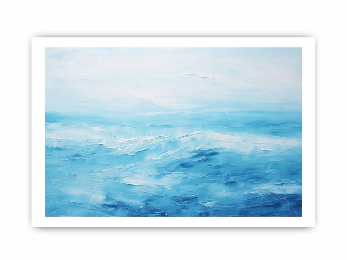 Ocean Abstract Artwork Canvas Art Print-8