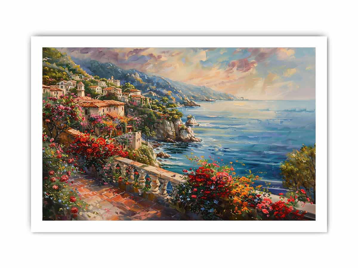 Mediterranean art painting-8